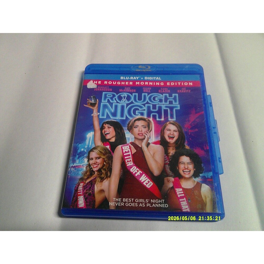 Rough Night Blu-ray + Digital (Rougher Morning Edition) Scarlett Johansson R